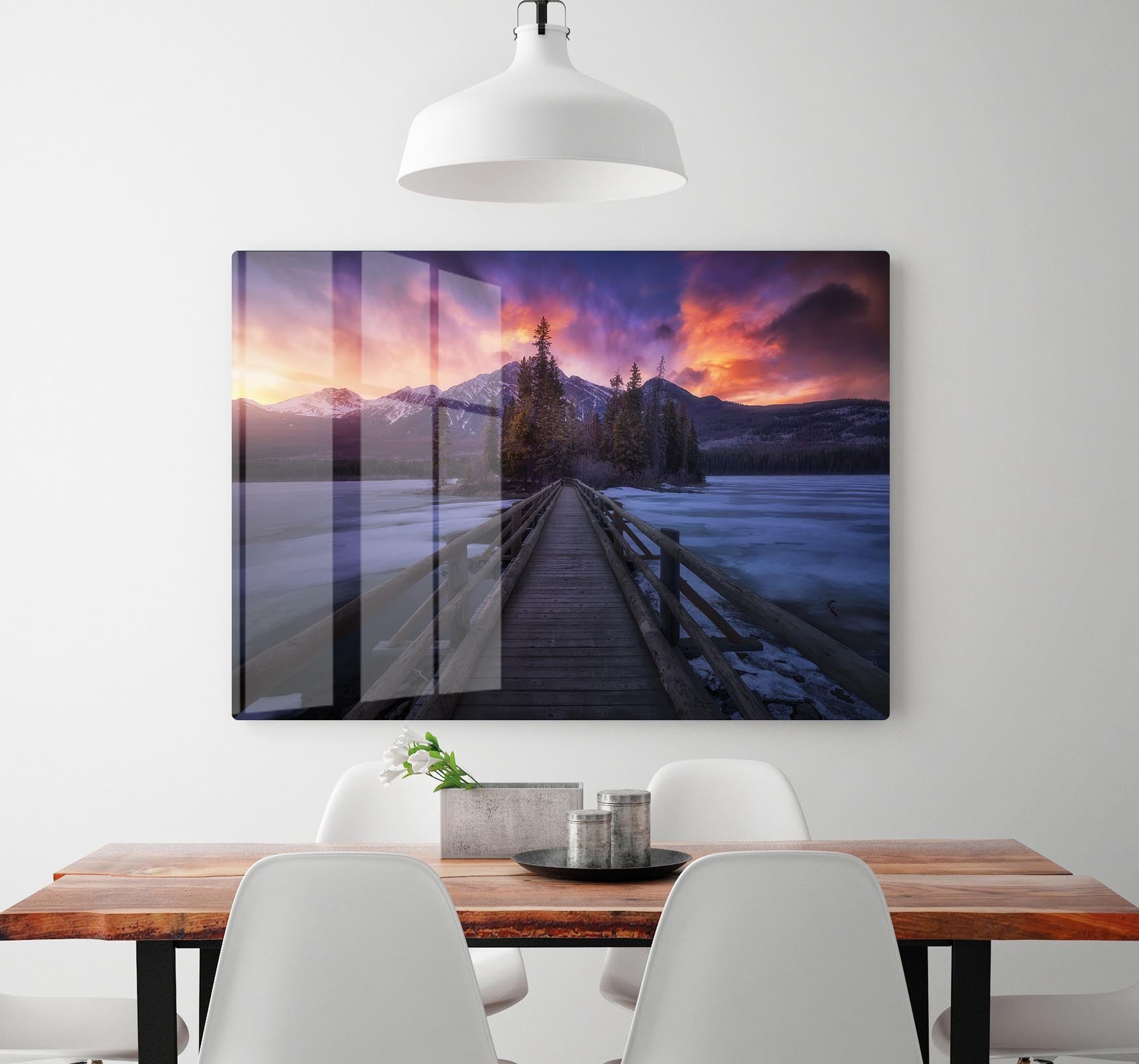 Pyramid Lake HD Metal Print - Canvas Art Rocks - 2