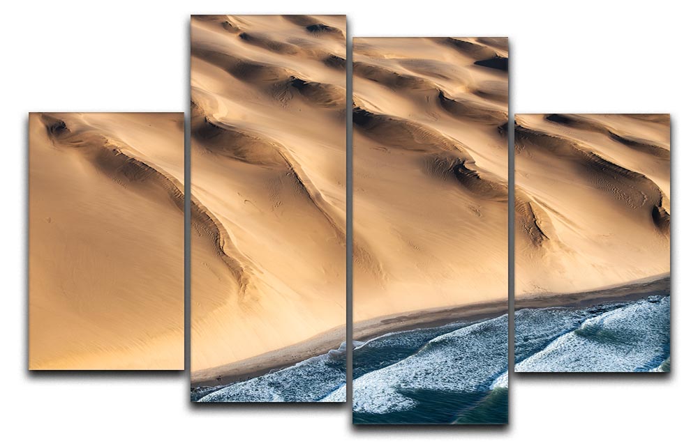 Namib Desert 4 Split Panel Canvas - Canvas Art Rocks - 1