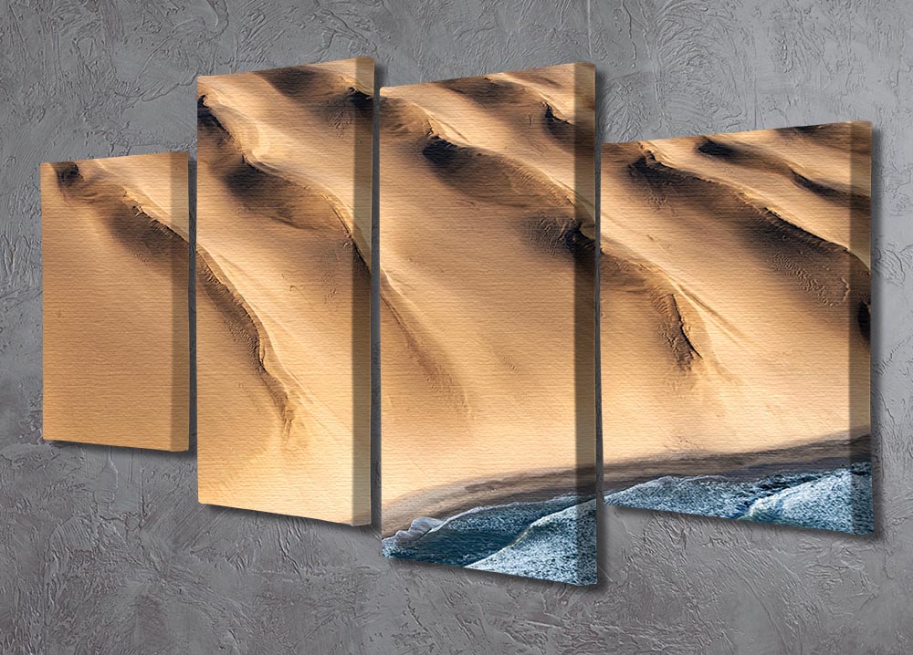Namib Desert 4 Split Panel Canvas - Canvas Art Rocks - 2