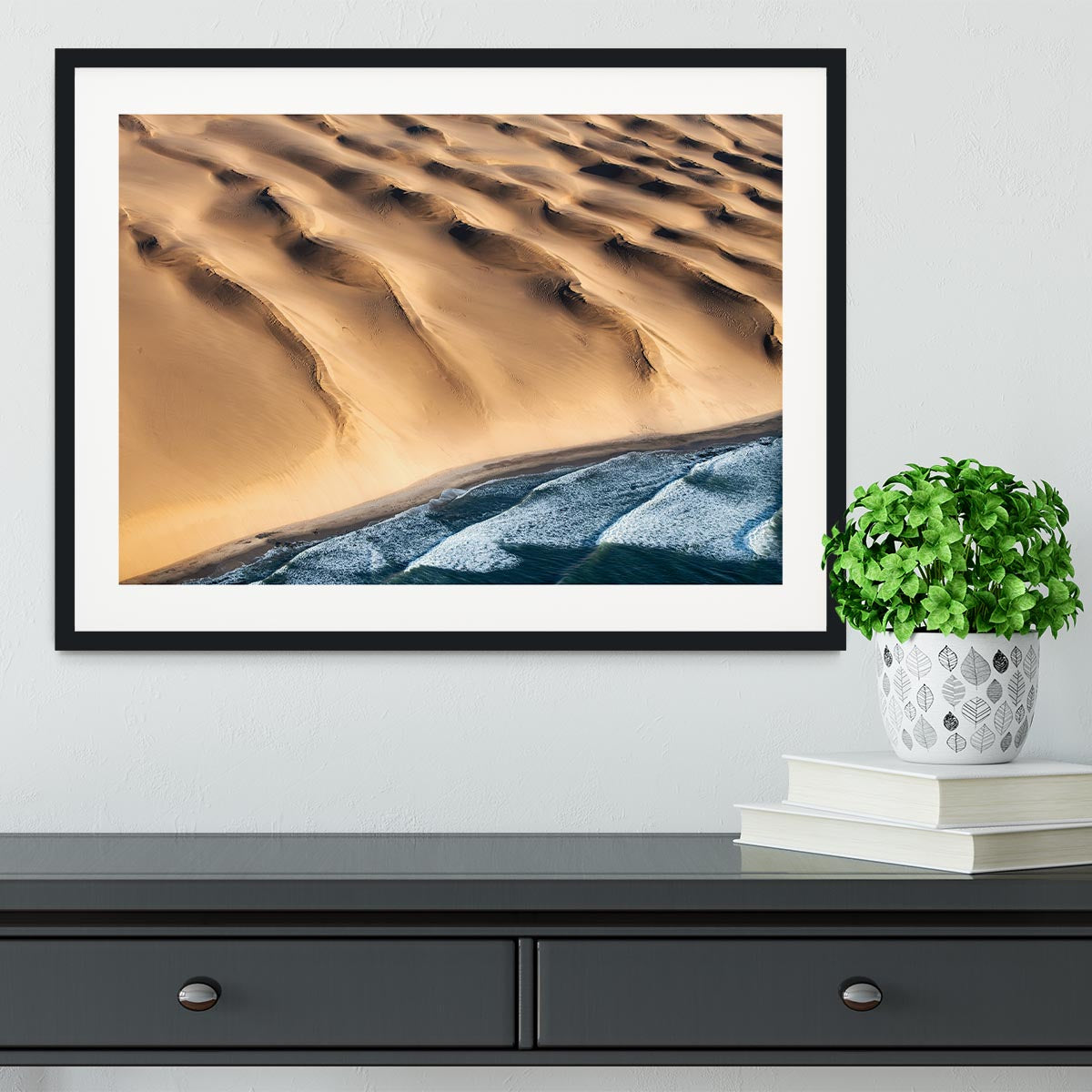 Namib Desert Framed Print - Canvas Art Rocks - 1