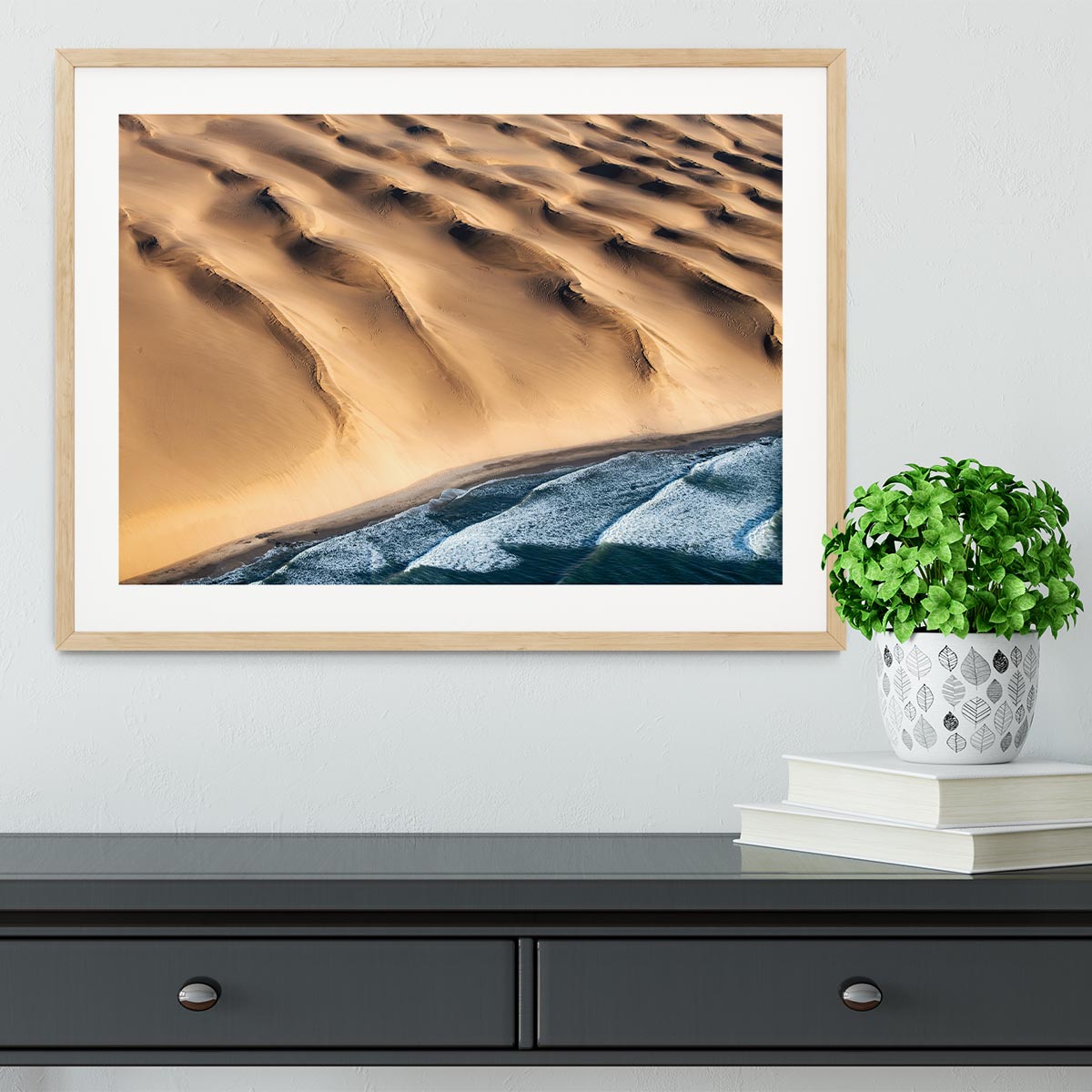 Namib Desert Framed Print - Canvas Art Rocks - 3