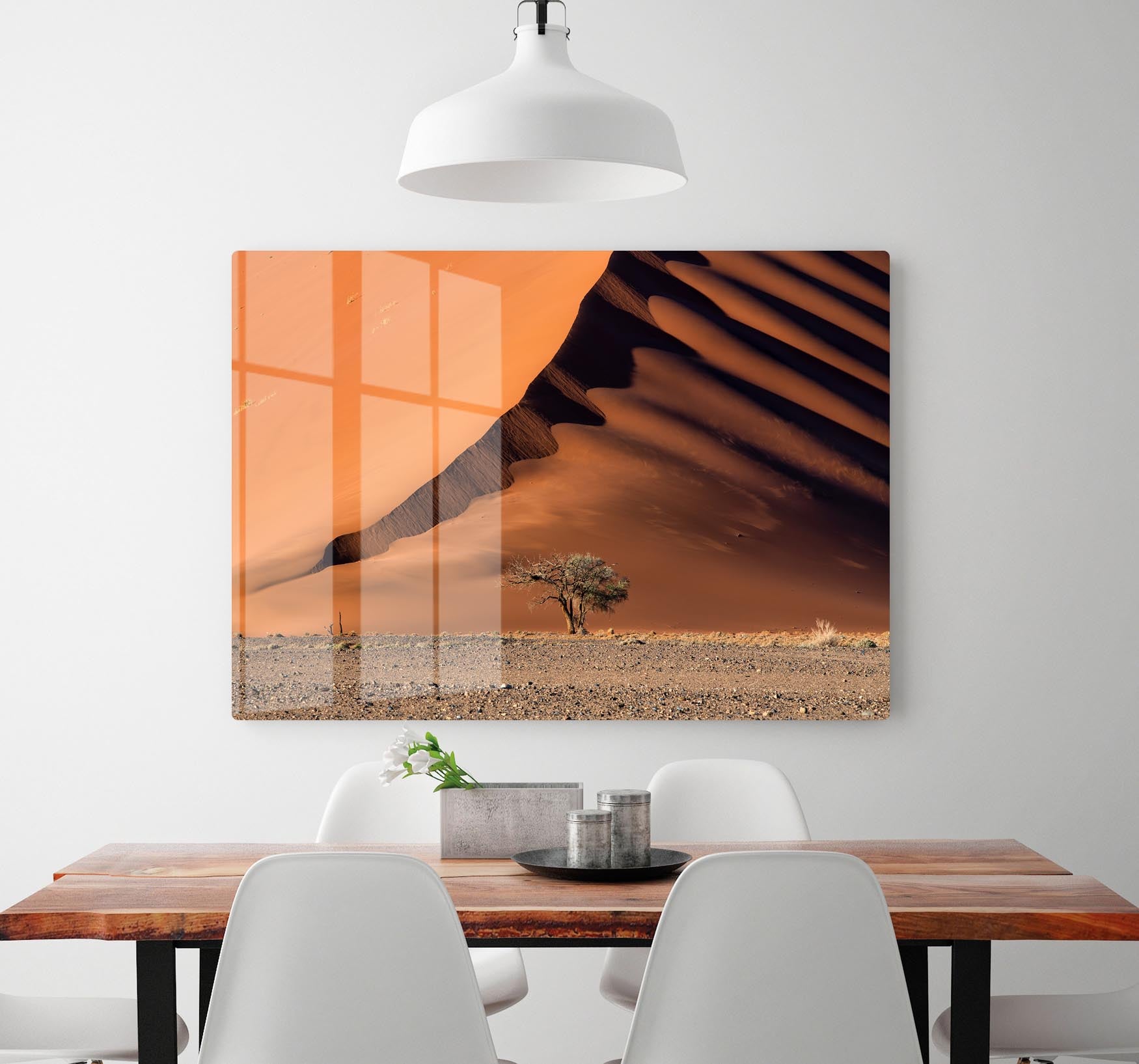 The Dune And The Tree HD Metal Print - Canvas Art Rocks - 2