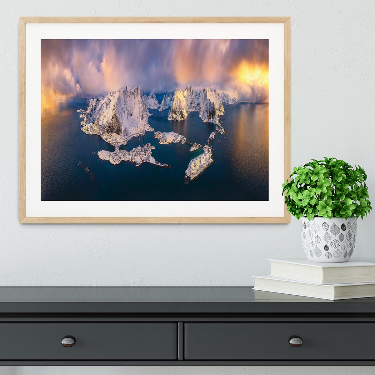 Good Morning, Lofoten Framed Print - Canvas Art Rocks - 3