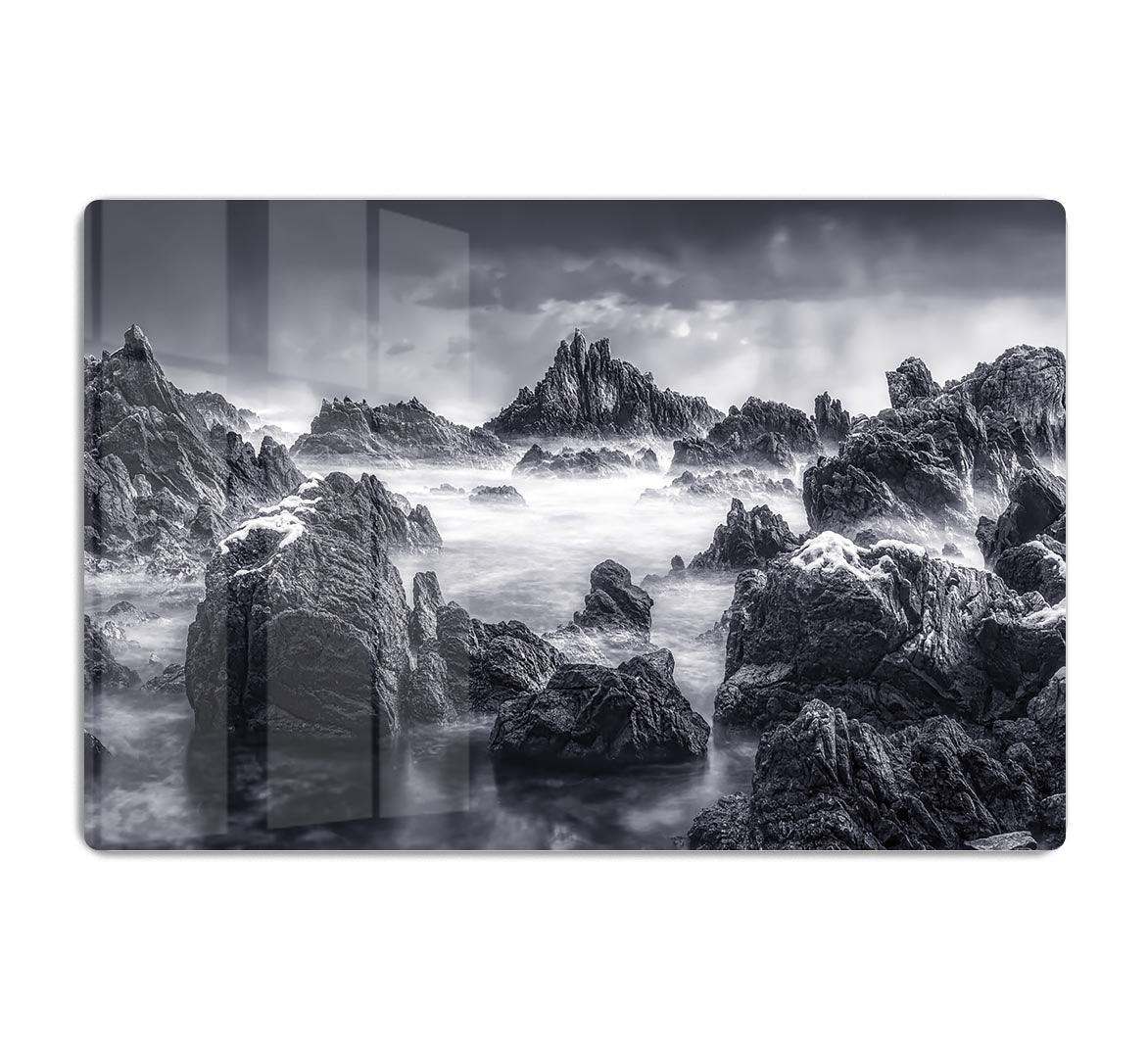 Rocky Seascape HD Metal Print - Canvas Art Rocks - 1