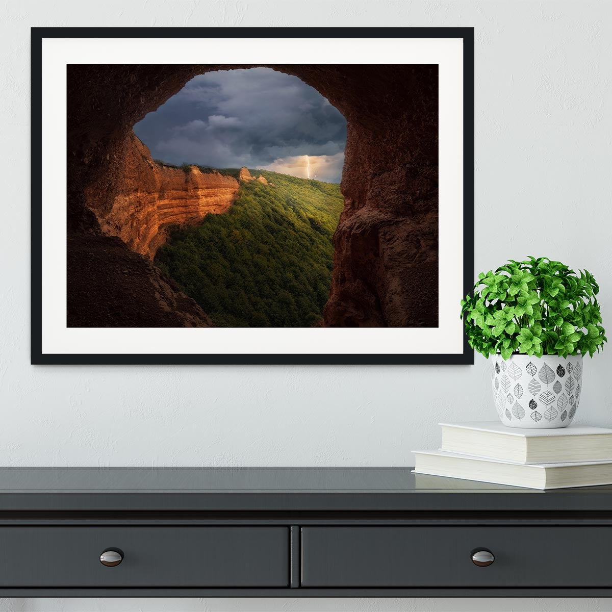 Las Macdulas El Bierzo Framed Print - Canvas Art Rocks - 1