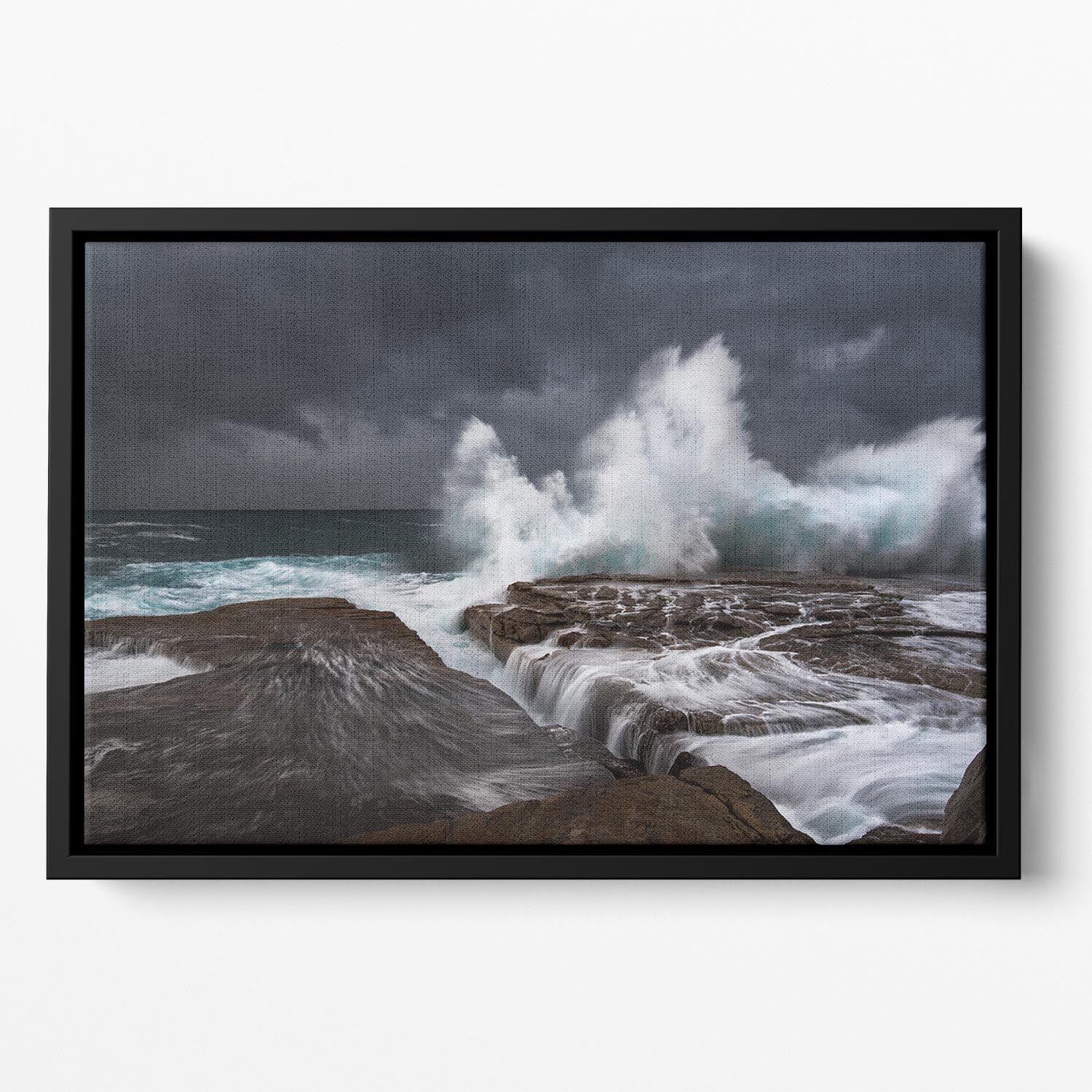 The Might Floating Framed Canvas - Canvas Art Rocks - 2