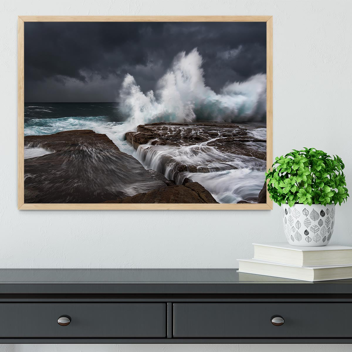 The Might Framed Print - Canvas Art Rocks - 4