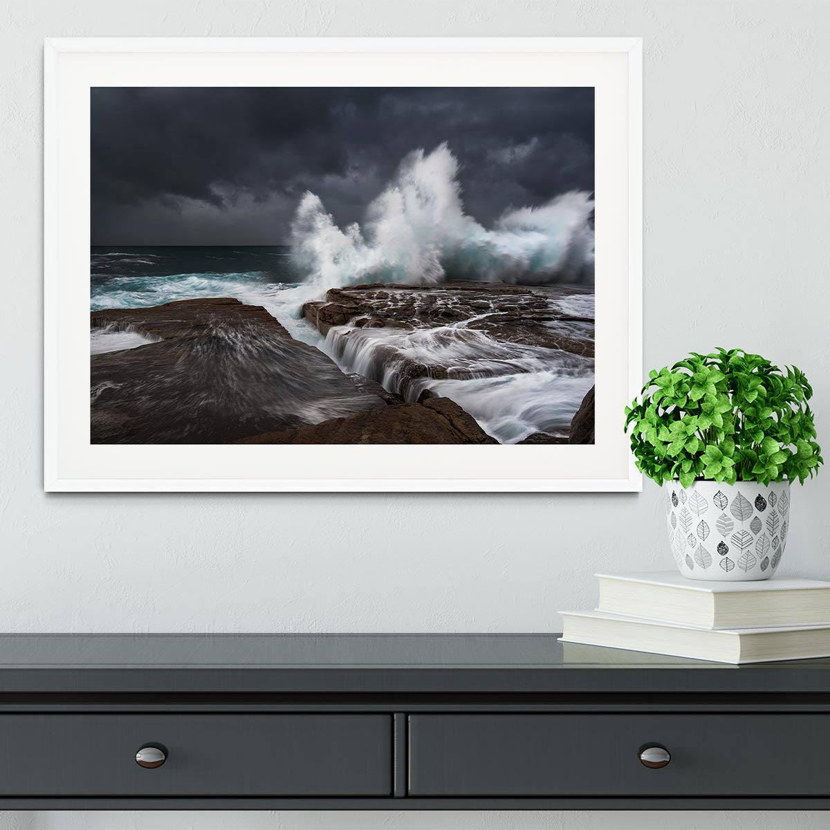 The Might Framed Print - Canvas Art Rocks - 5