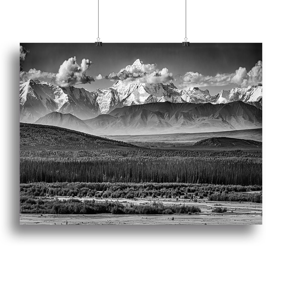 The Alaskan Range Canvas Print or Poster - Canvas Art Rocks - 2