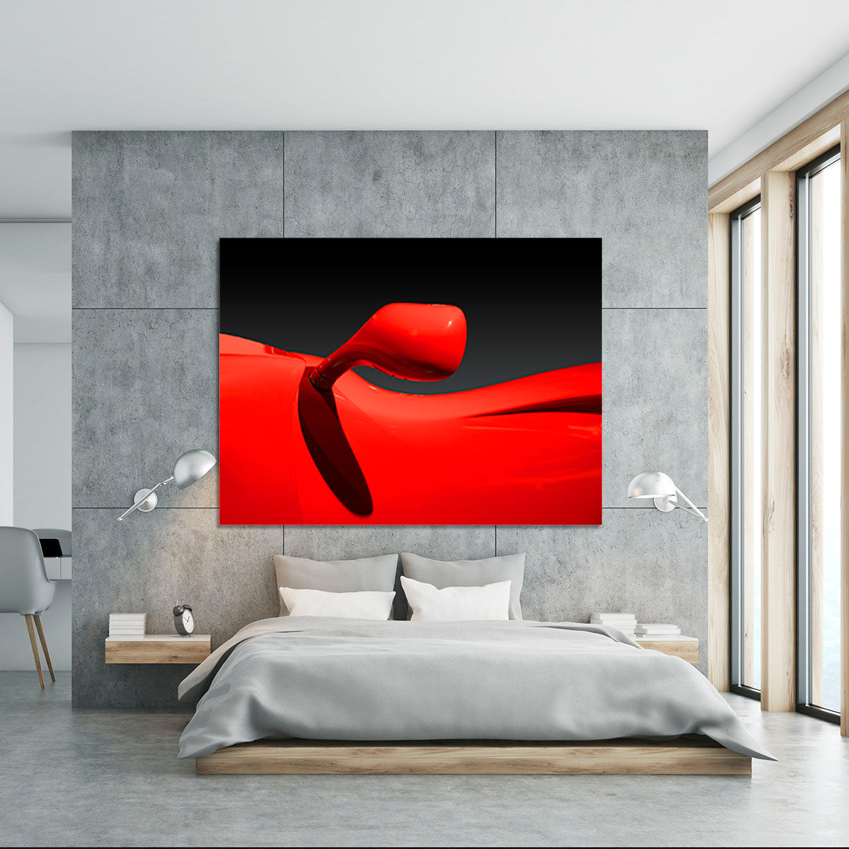 Red Car Canvas Print or Poster - Canvas Art Rocks - 5
