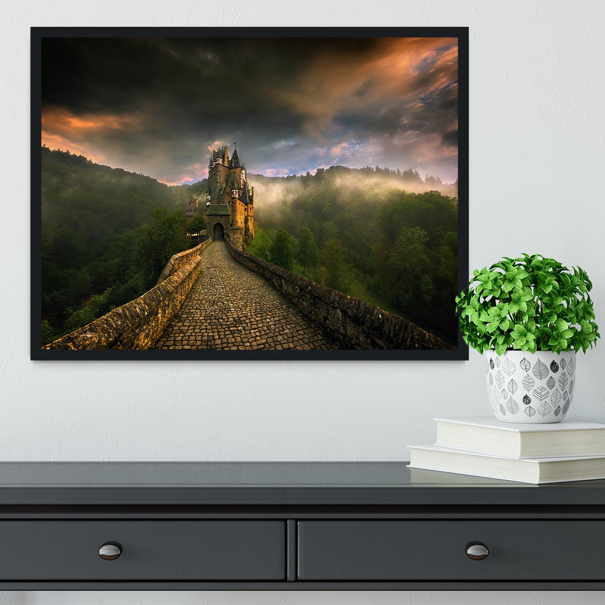 Eltz Framed Print - Canvas Art Rocks - 2