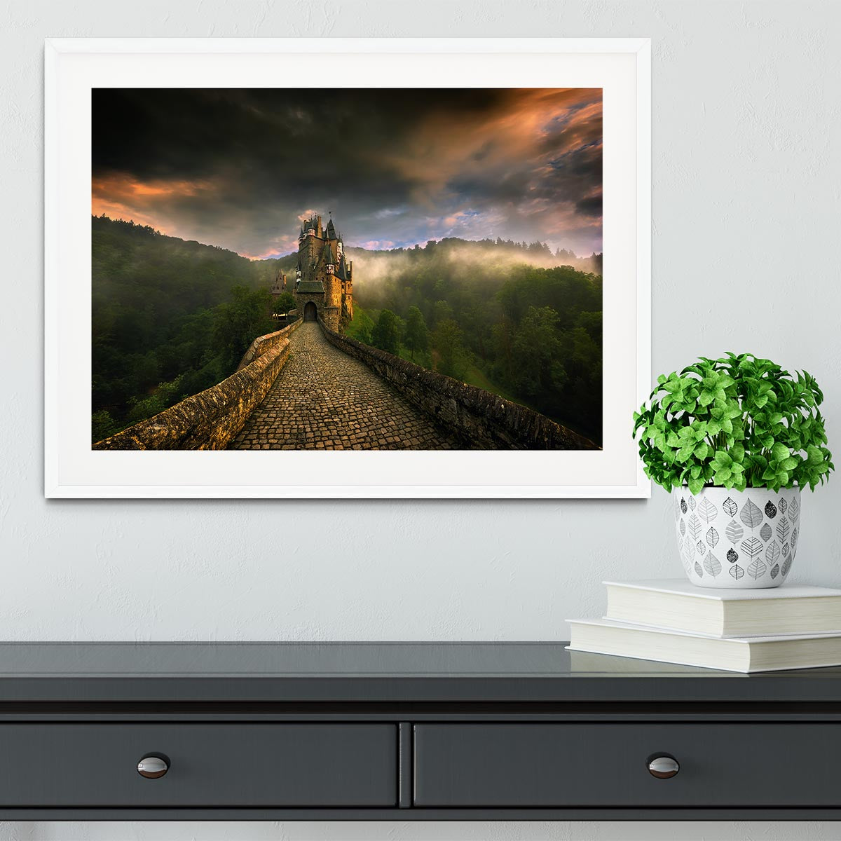 Eltz Framed Print - Canvas Art Rocks - 5