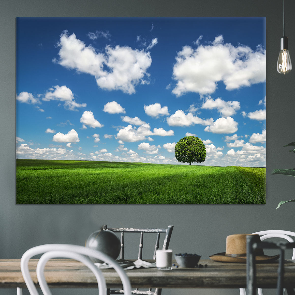 Lonely Tree Canvas Print or Poster - Canvas Art Rocks - 3