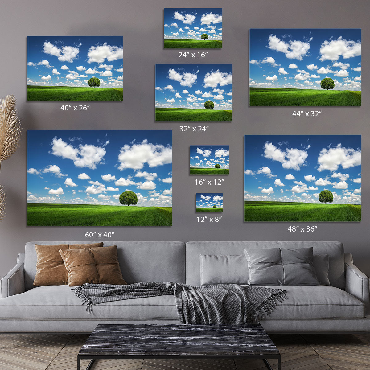 Lonely Tree Canvas Print or Poster - Canvas Art Rocks - 7