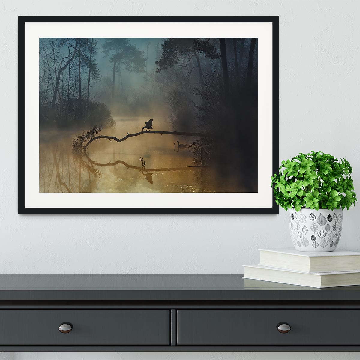 Blue Hour Framed Print - Canvas Art Rocks - 1