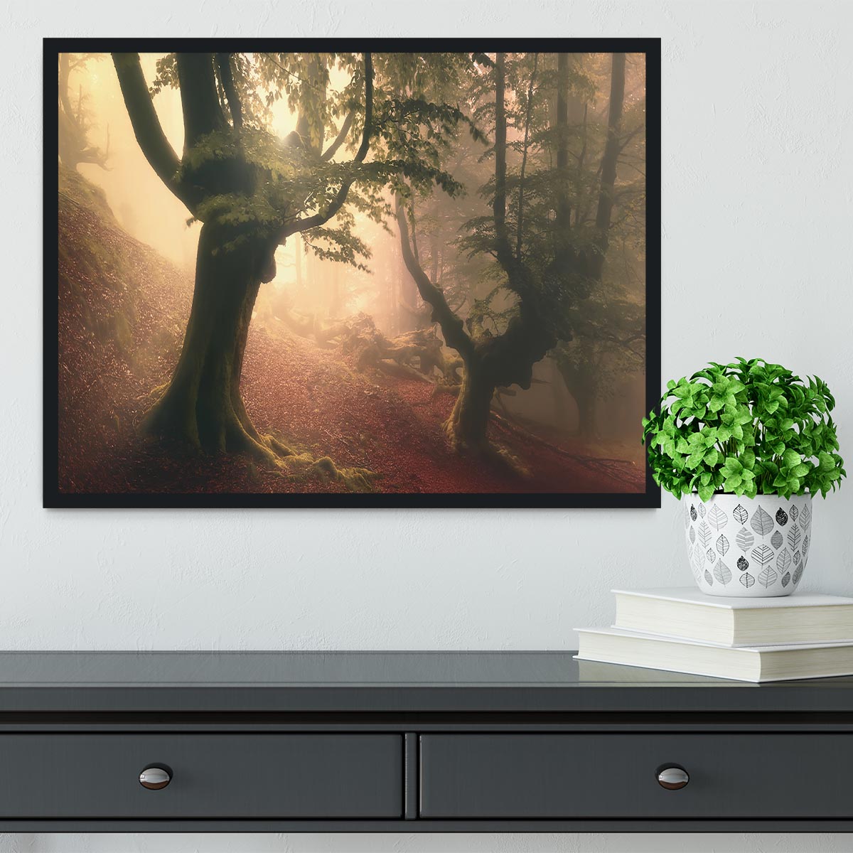 Fangorn Forest Framed Print - Canvas Art Rocks - 2