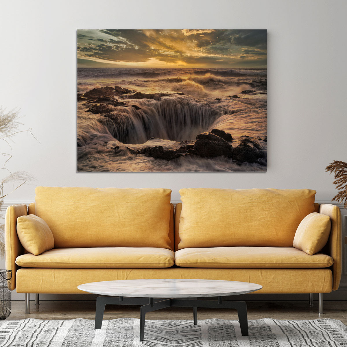 Thor's Well Canvas Print or Poster - Canvas Art Rocks - 4