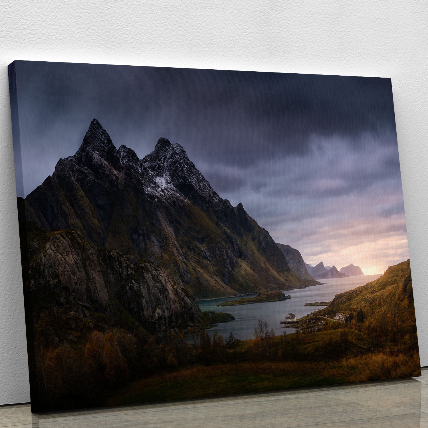 The Fjord Canvas Print or Poster - Canvas Art Rocks - 1