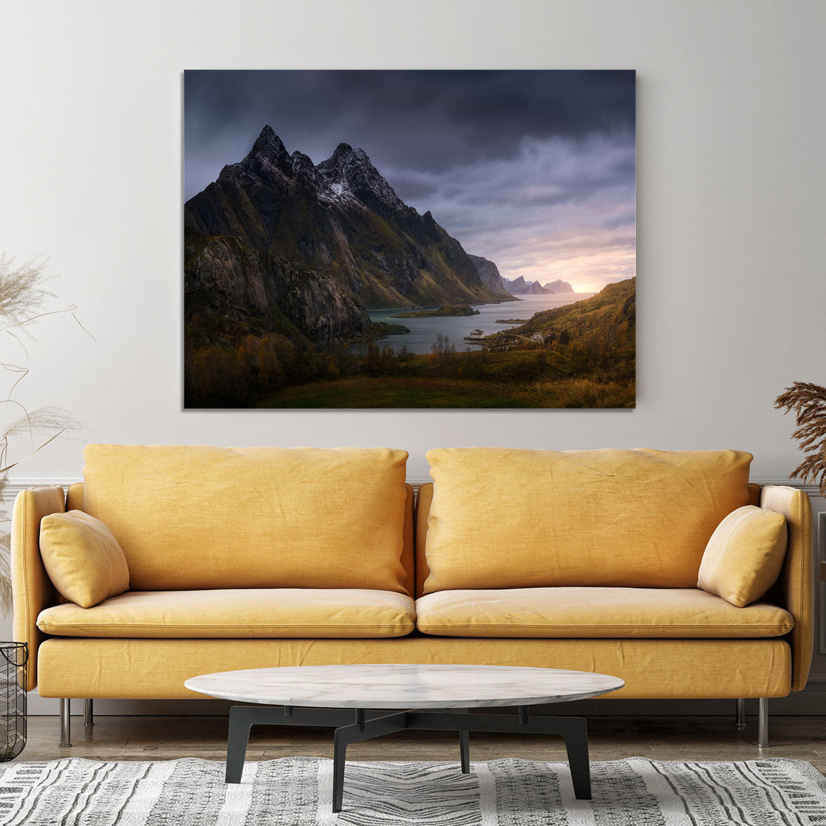 The Fjord Canvas Print or Poster - Canvas Art Rocks - 4