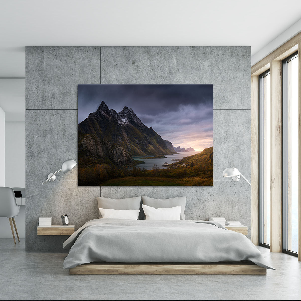 The Fjord Canvas Print or Poster - Canvas Art Rocks - 5