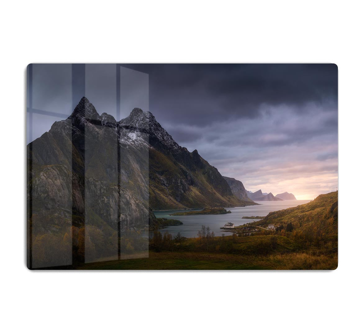 The Fjord HD Metal Print - Canvas Art Rocks - 1