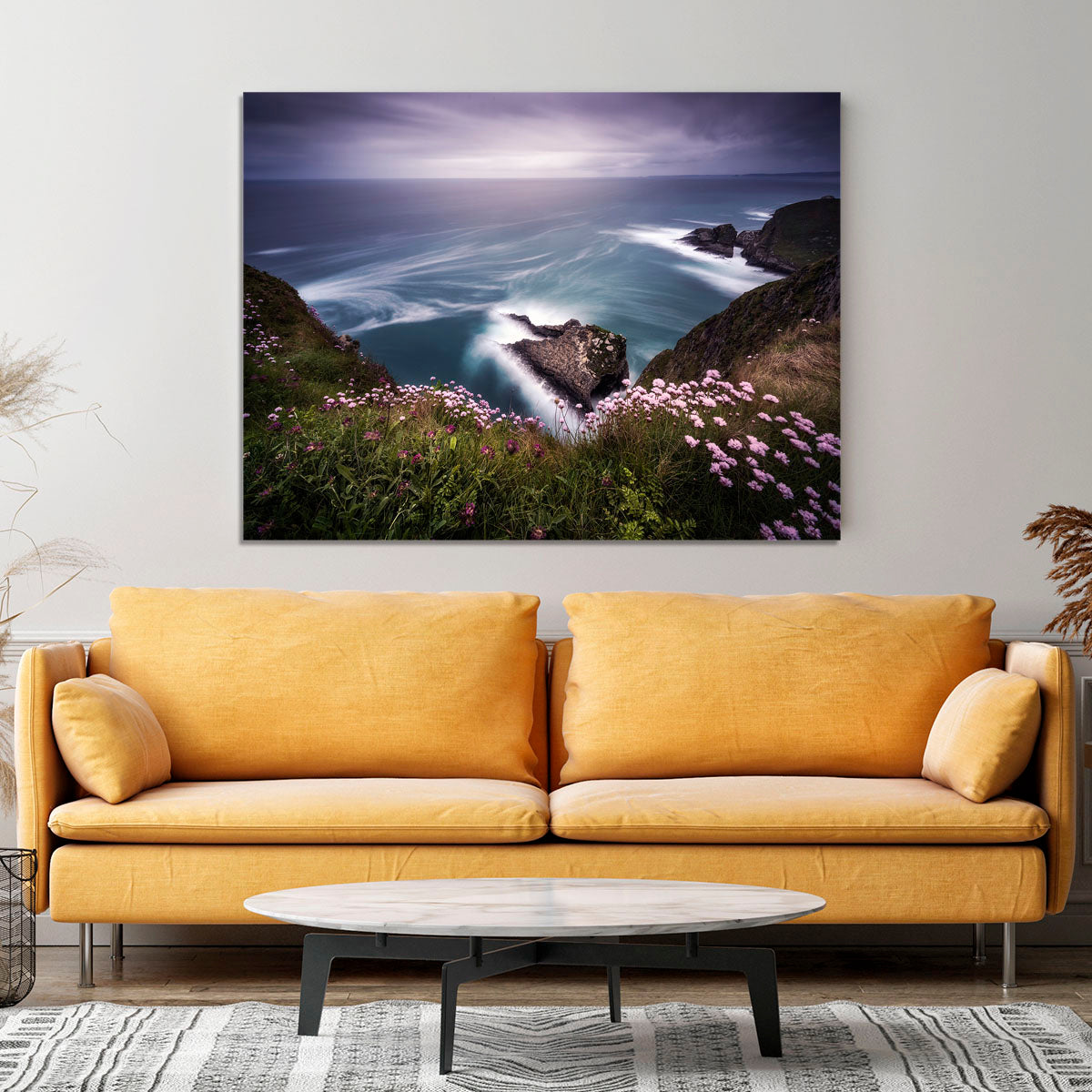 On The Edge Of The Cliff Canvas Print or Poster - Canvas Art Rocks - 4