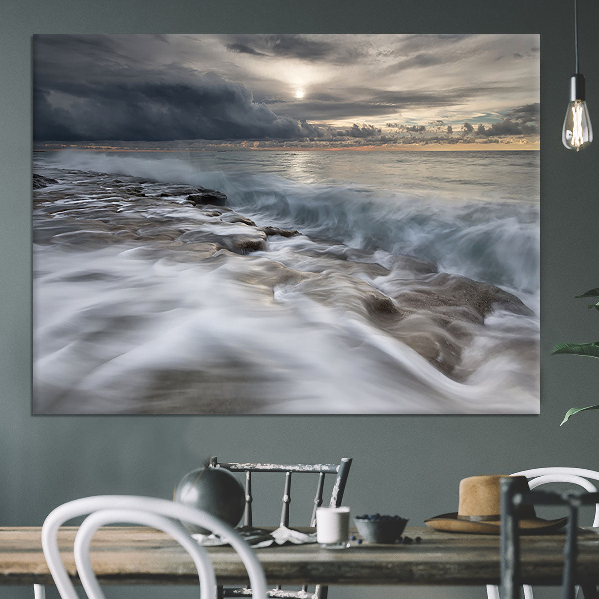 Action In Sea Canvas Print or Poster - Canvas Art Rocks - 3