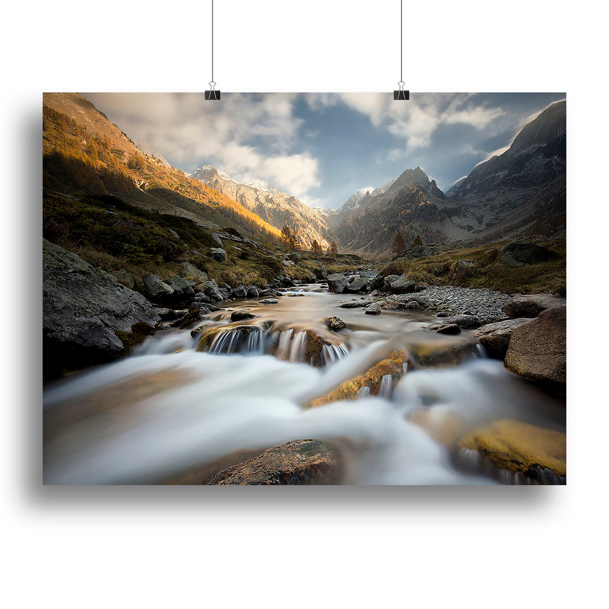 Autumn In The Alps Canvas Print or Poster - Canvas Art Rocks - 2