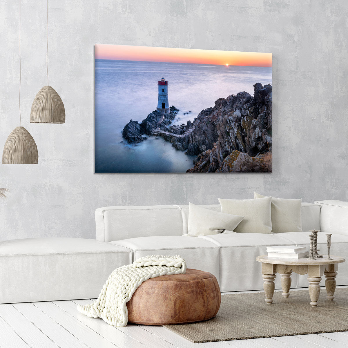 Two Lights Canvas Print or Poster - Canvas Art Rocks - 6
