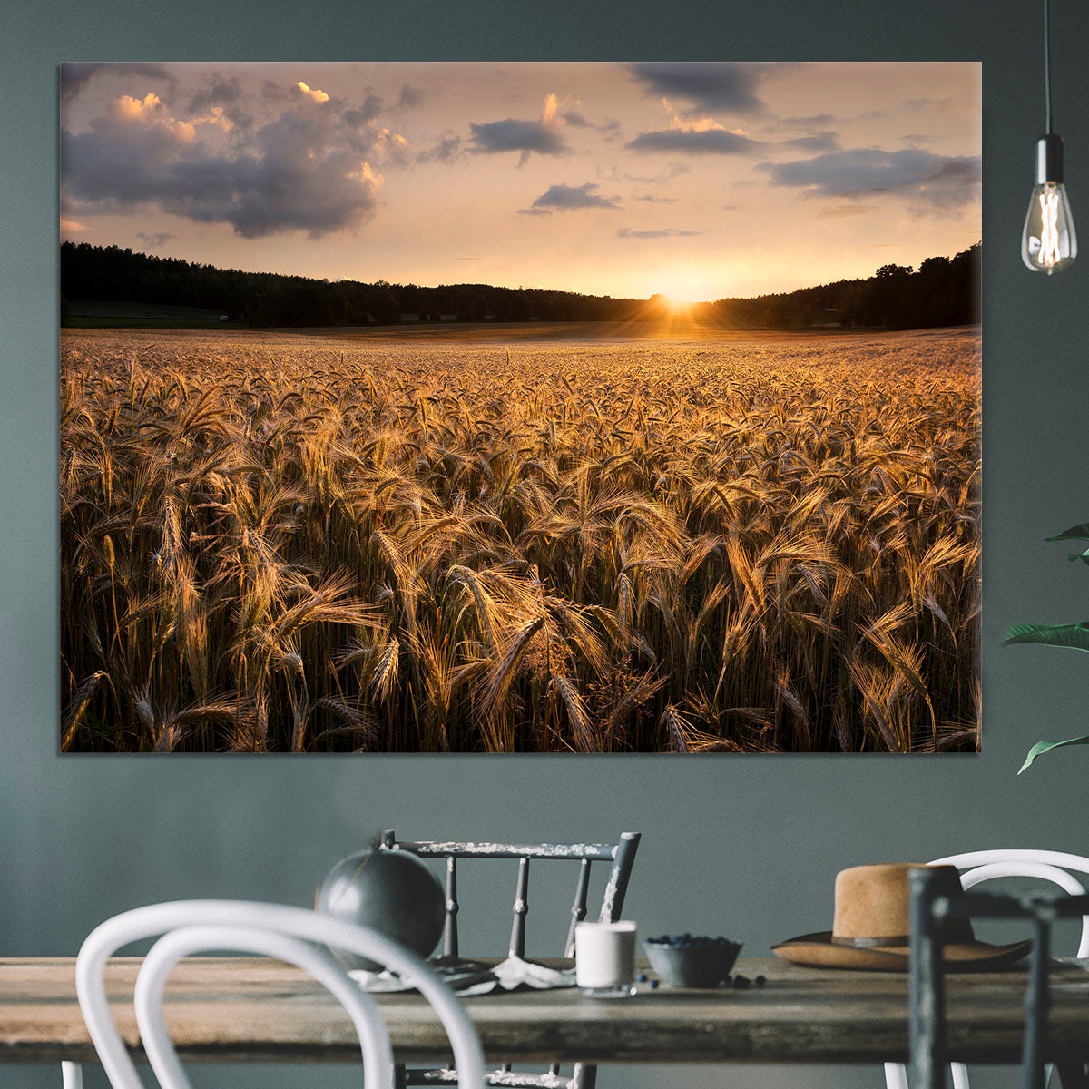 Fields Of Gold Canvas Print or Poster - Canvas Art Rocks - 3