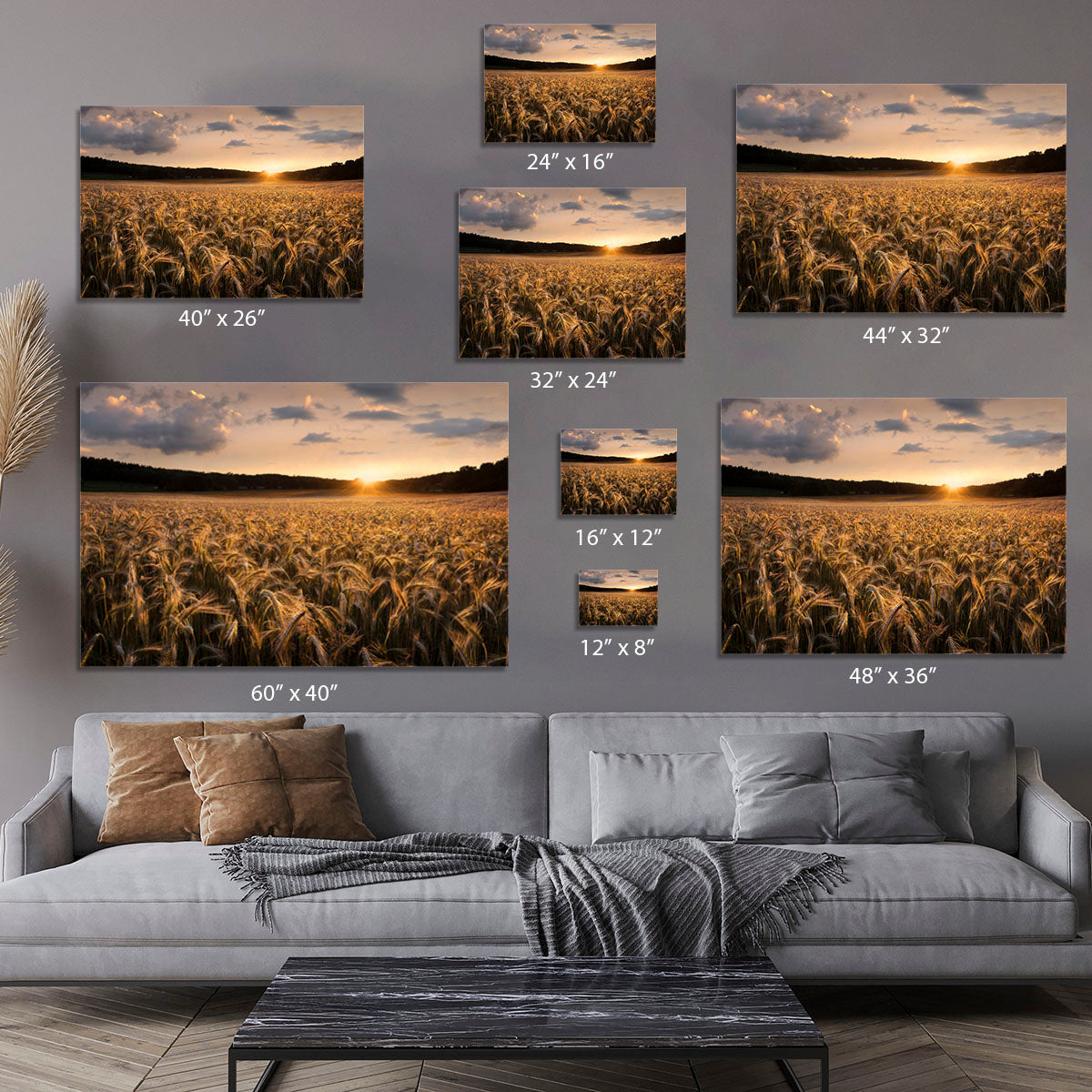 Fields Of Gold Canvas Print or Poster - Canvas Art Rocks - 7