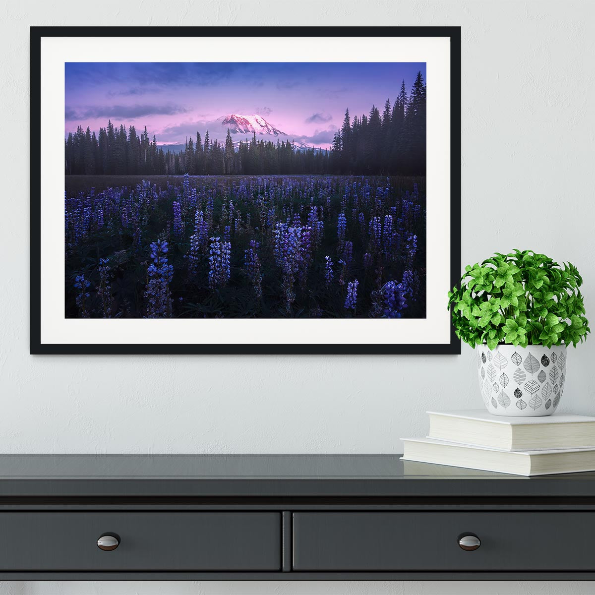 Adam's Lupine Framed Print - Canvas Art Rocks - 1