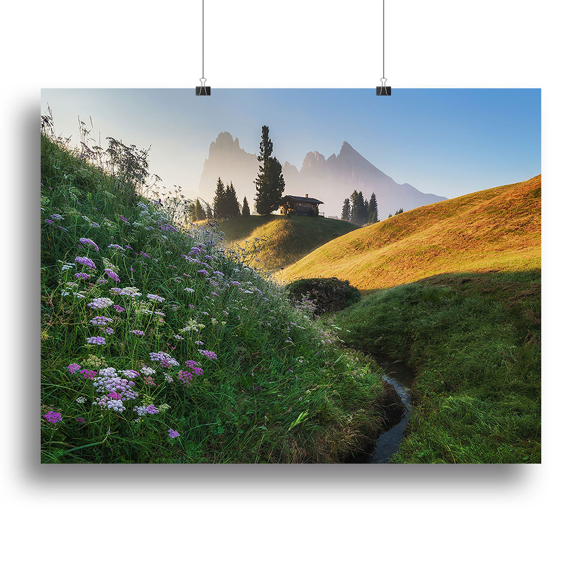 Flowery Morning Canvas Print or Poster - Canvas Art Rocks - 2