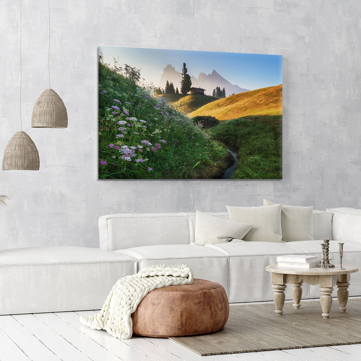 Flowery Morning Canvas Print or Poster - Canvas Art Rocks - 6