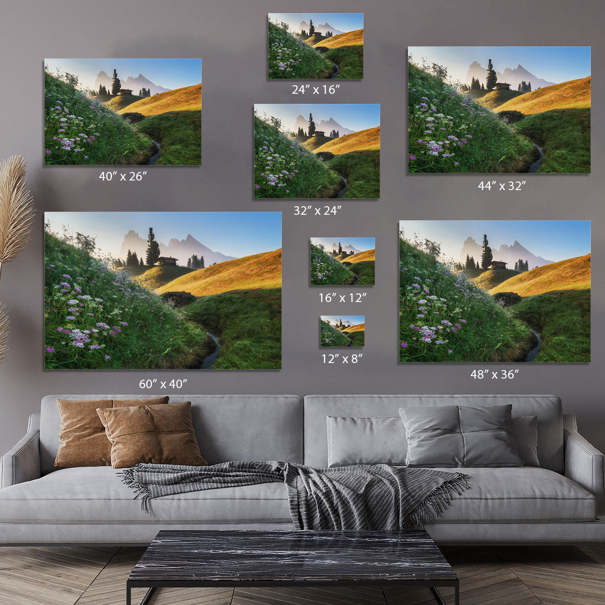 Flowery Morning Canvas Print or Poster - Canvas Art Rocks - 7