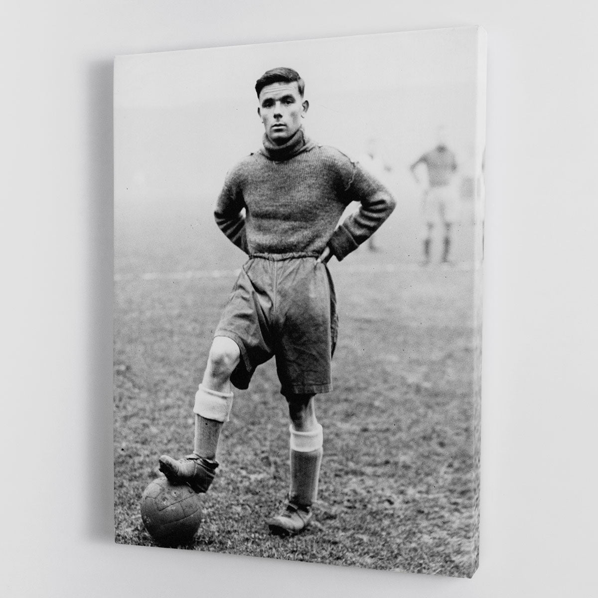 1930s Footballer Canvas Print or Poster - Canvas Art Rocks - 1