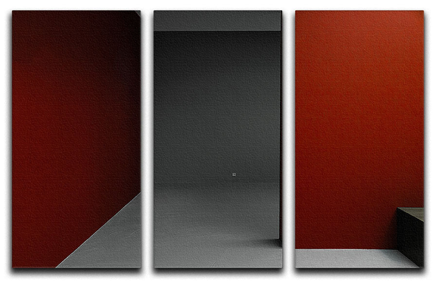 Empty Spaces 3 Split Panel Canvas Print - Canvas Art Rocks - 1