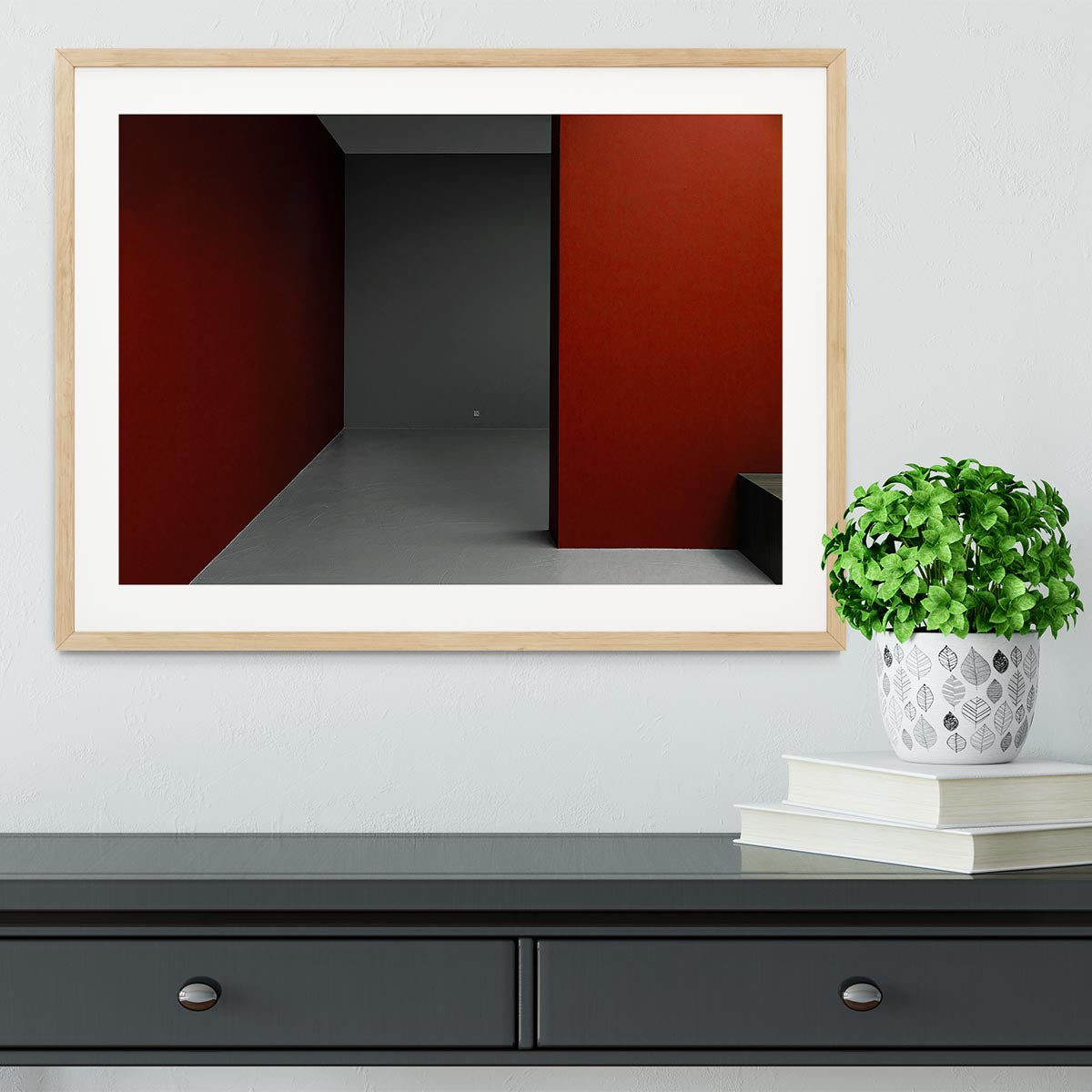 Empty Spaces Framed Print - Canvas Art Rocks - 3