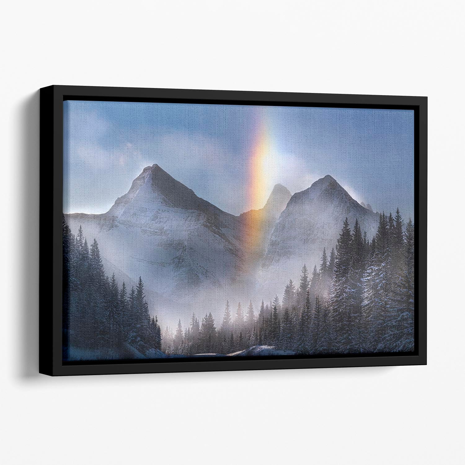 Nature's Dreamscape Floating Framed Canvas - Canvas Art Rocks - 1