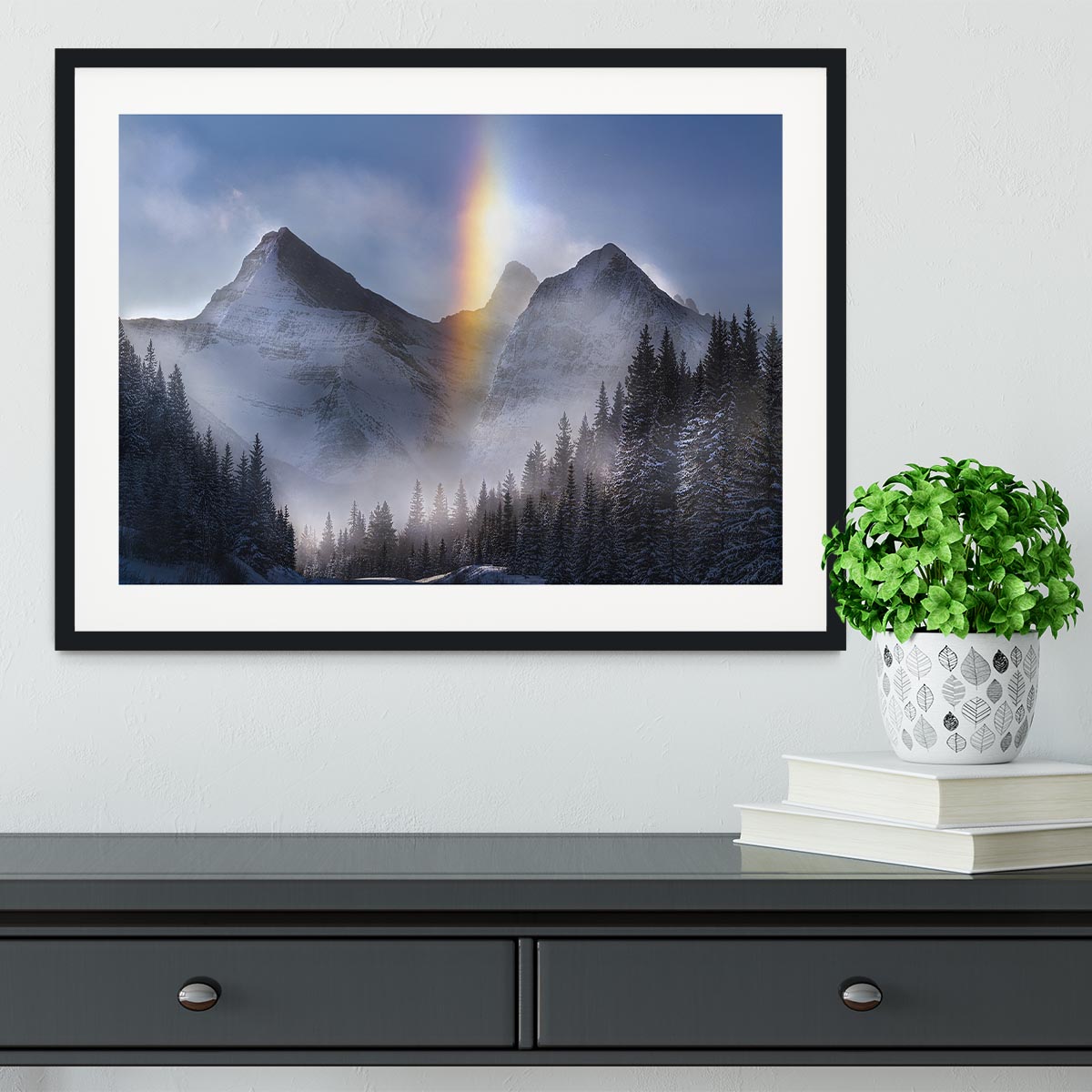 Nature's Dreamscape Framed Print - Canvas Art Rocks - 1