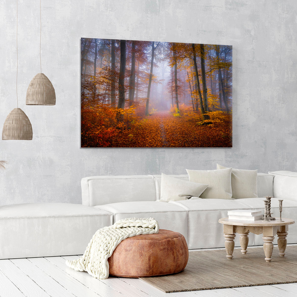 October Trail Canvas Print or Poster - Canvas Art Rocks - 6