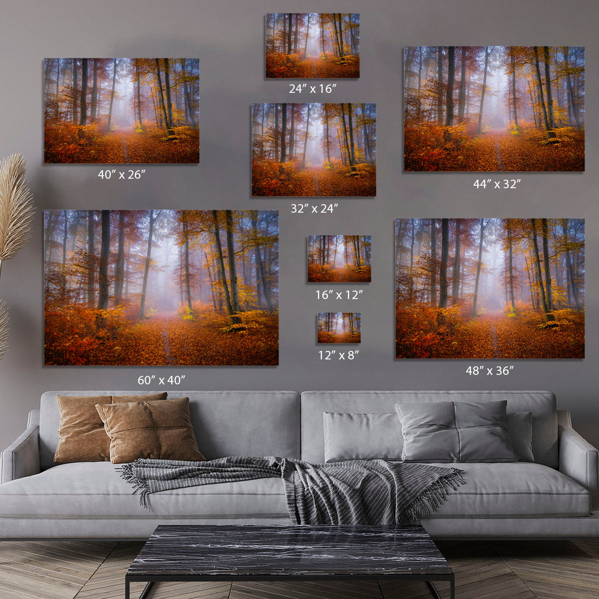 October Trail Canvas Print or Poster - Canvas Art Rocks - 7