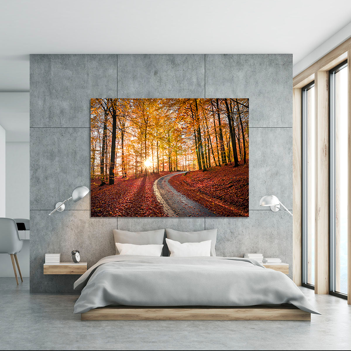 Road In Sapderaysen Nationalpark Sweden Canvas Print or Poster - Canvas Art Rocks - 5