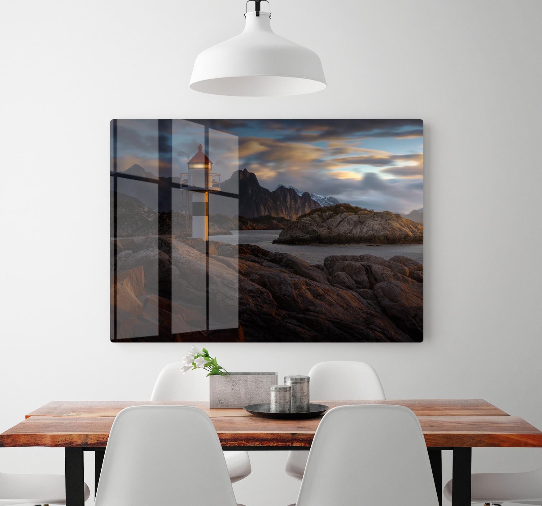 Lofoten Reflections HD Metal Print - Canvas Art Rocks - 2