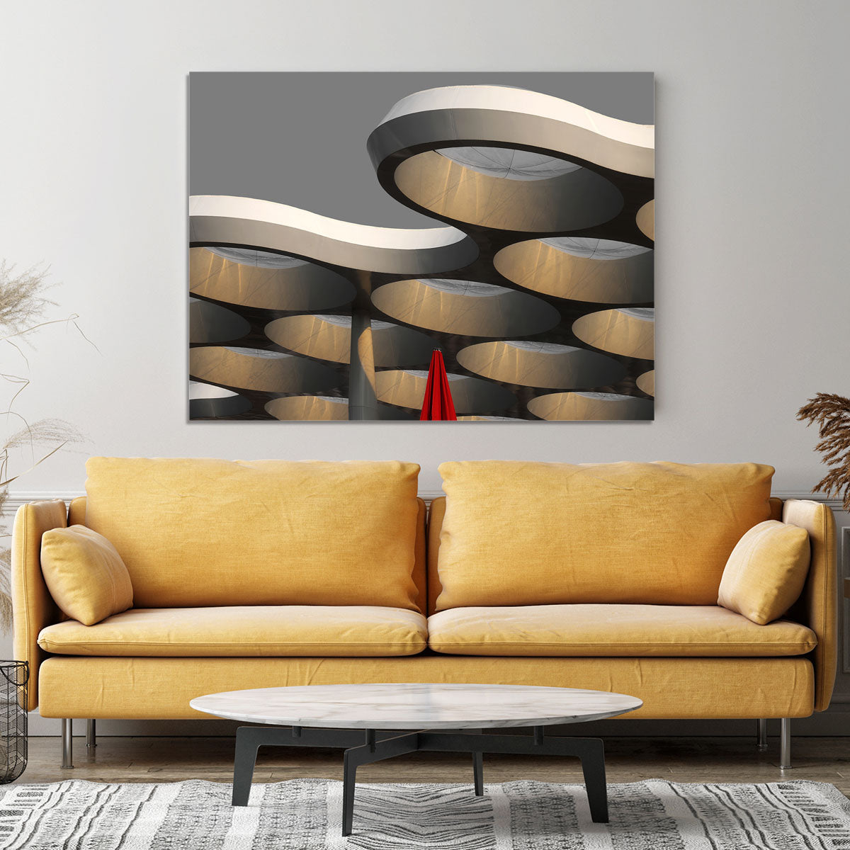 Golden Canopy Canvas Print or Poster - Canvas Art Rocks - 4