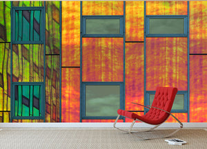 Colour Reflections Wall Mural Wallpaper - Canvas Art Rocks - 2