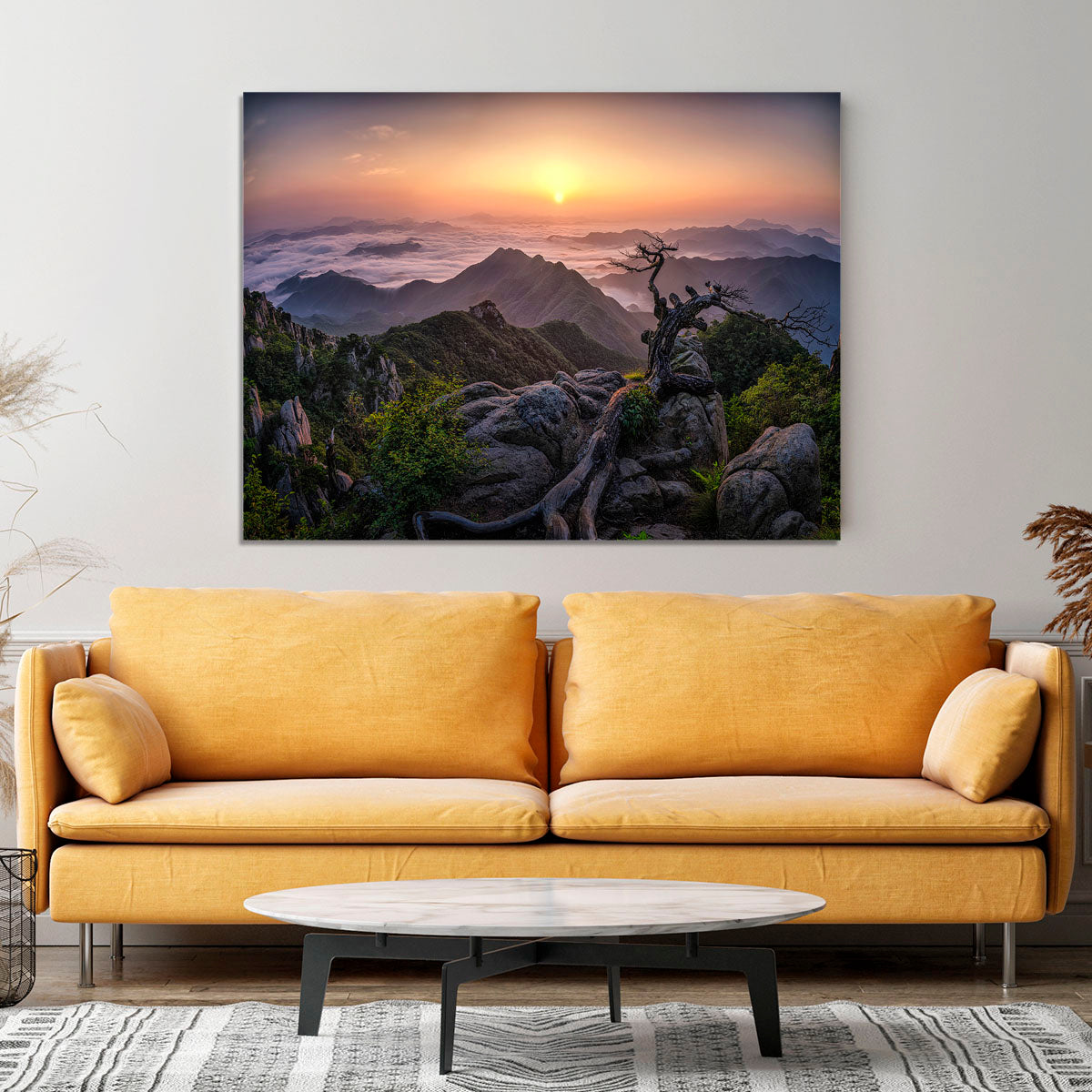 Sunrise On Top Canvas Print or Poster - Canvas Art Rocks - 4