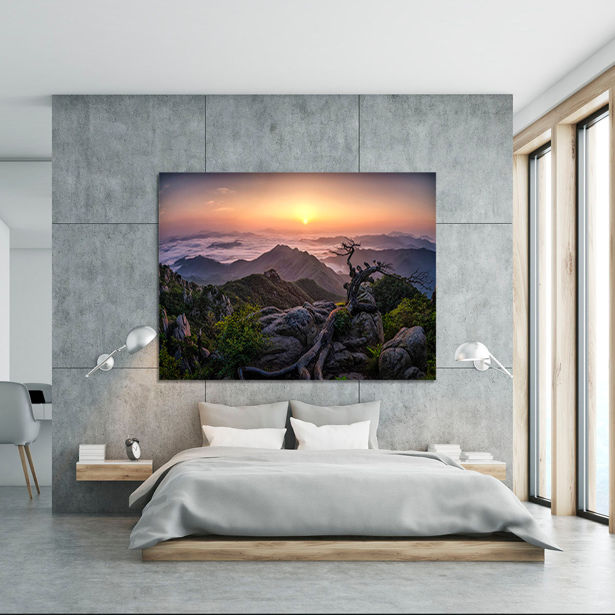 Sunrise On Top Canvas Print or Poster - Canvas Art Rocks - 5
