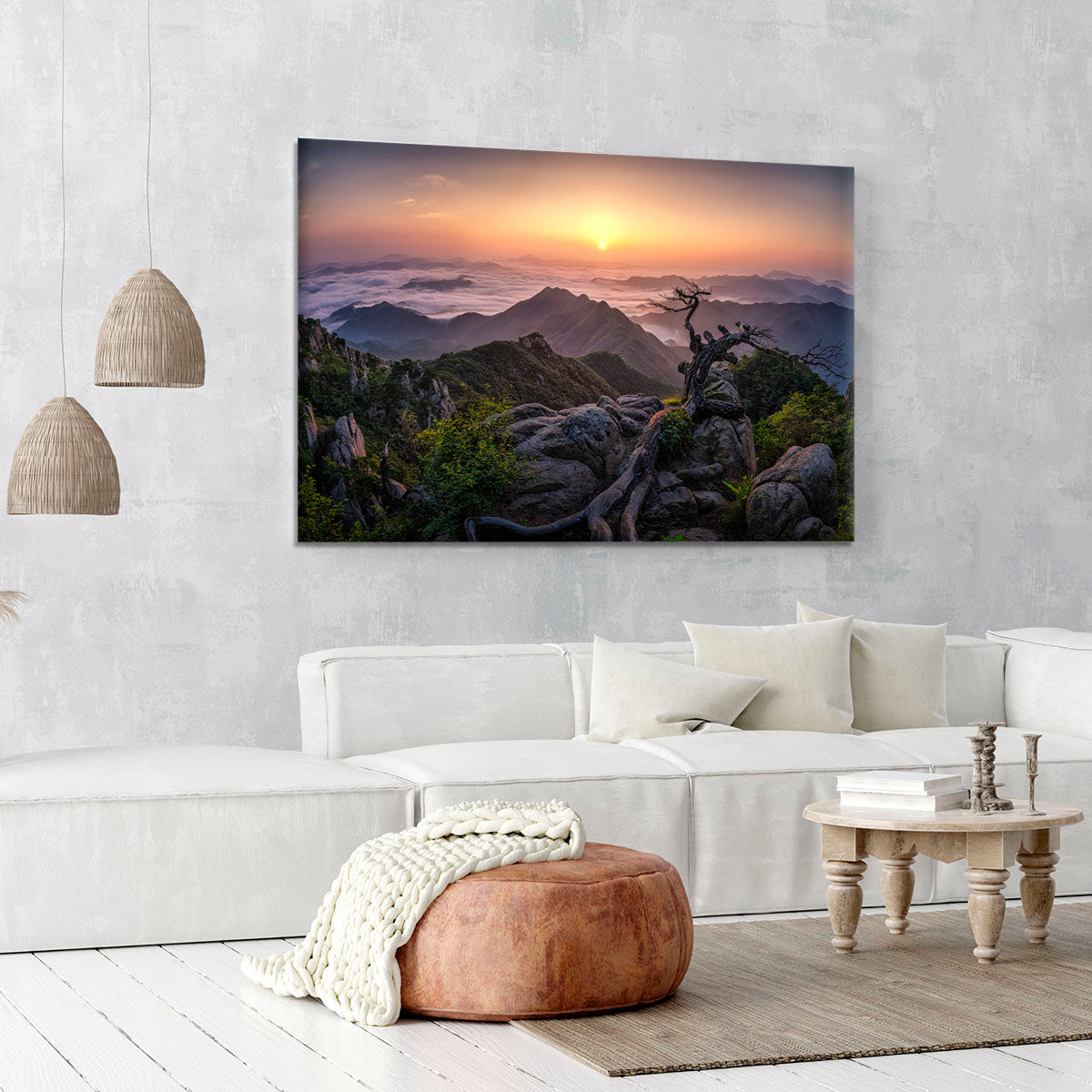 Sunrise On Top Canvas Print or Poster - Canvas Art Rocks - 6