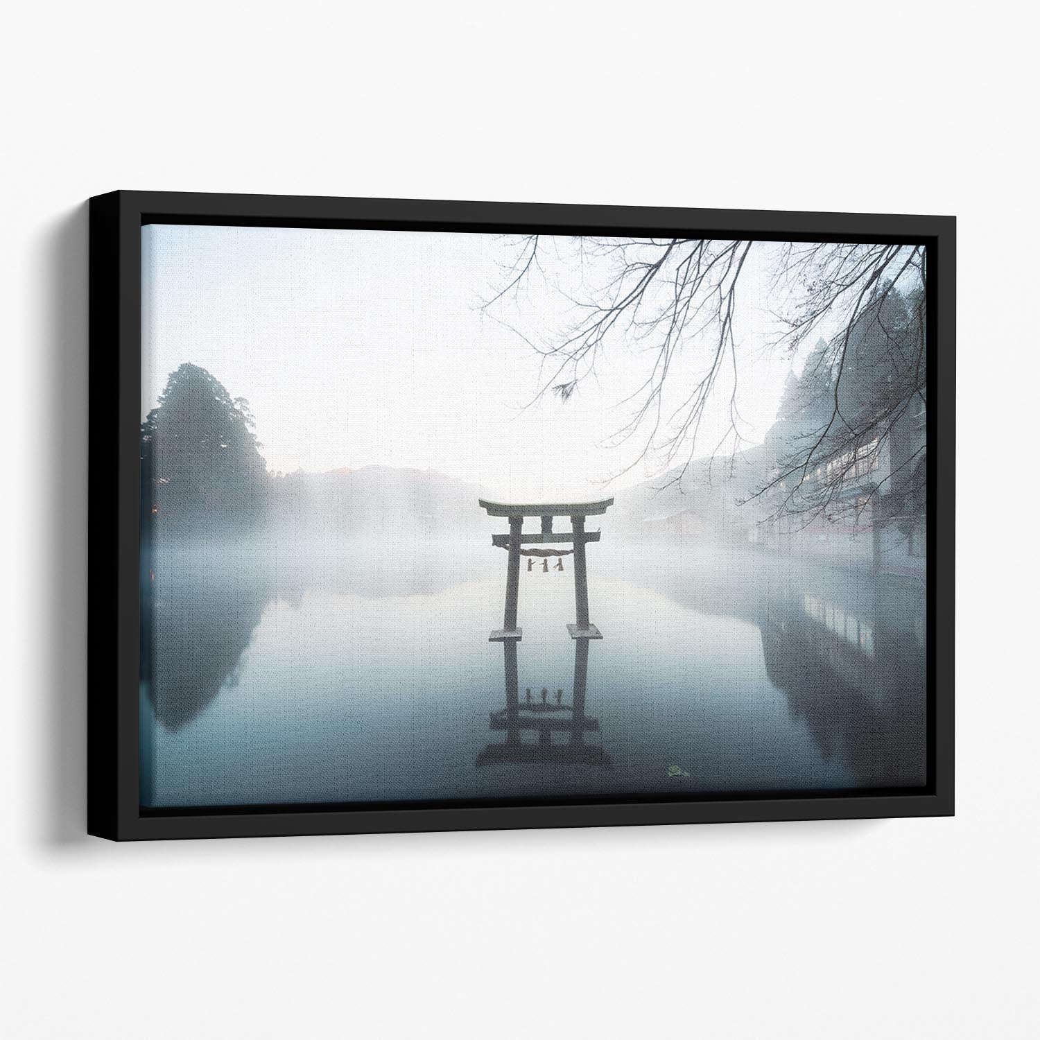 Japan Floating Framed Canvas - Canvas Art Rocks - 1